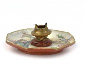 CHINESE PORCELAIN PLATE W/ SMA