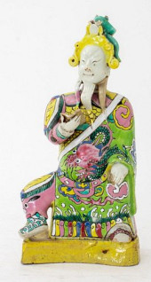 CHINESE PORCELAIN POLYCHROME F