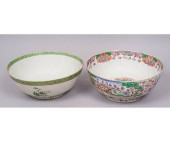CHINESE PORCELAIN PUNCH BOWLS<