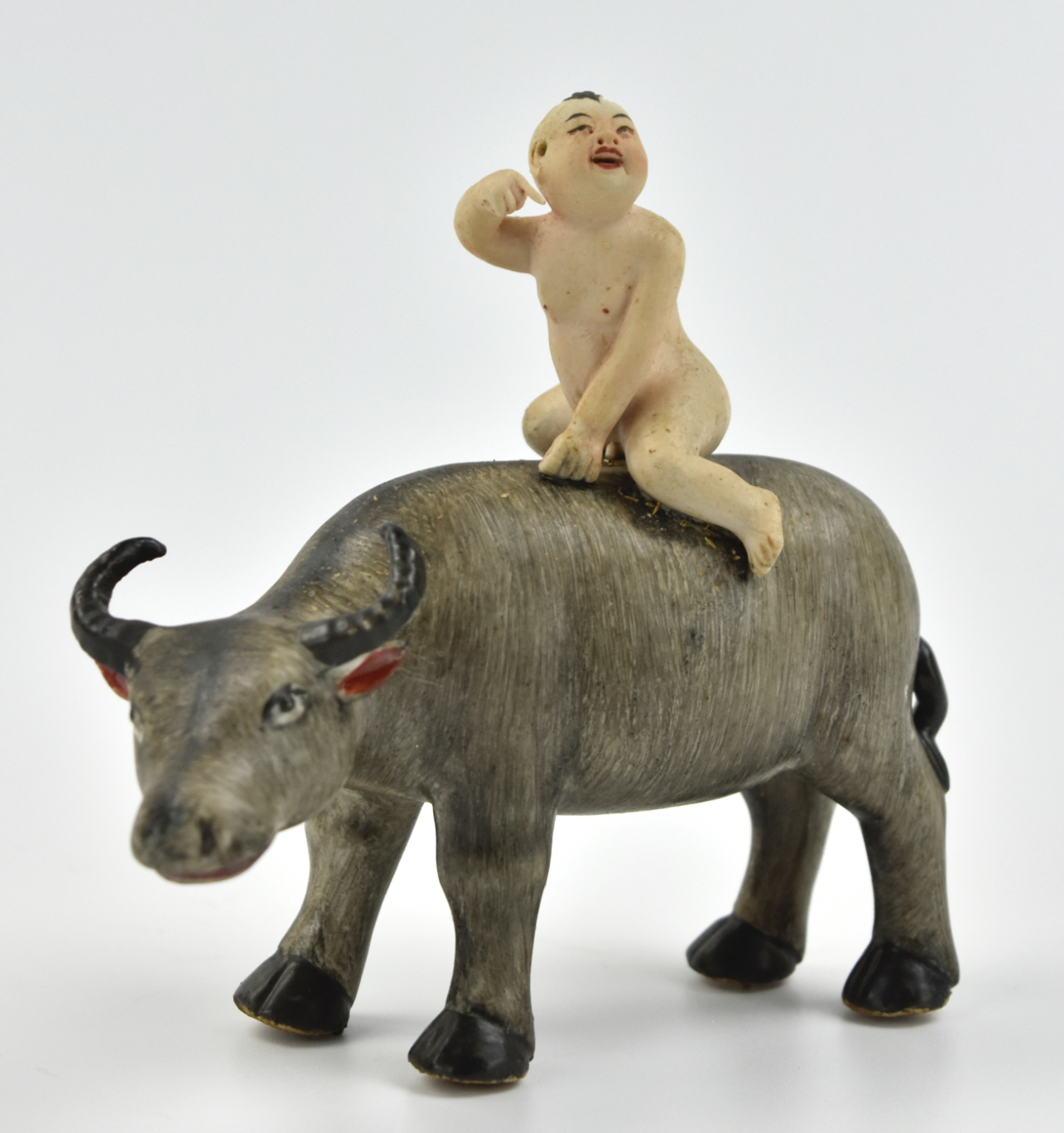 CHINESE PORCELAIN SCULPTURE, BOY