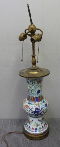 Chinese Porcelain Vase as a
