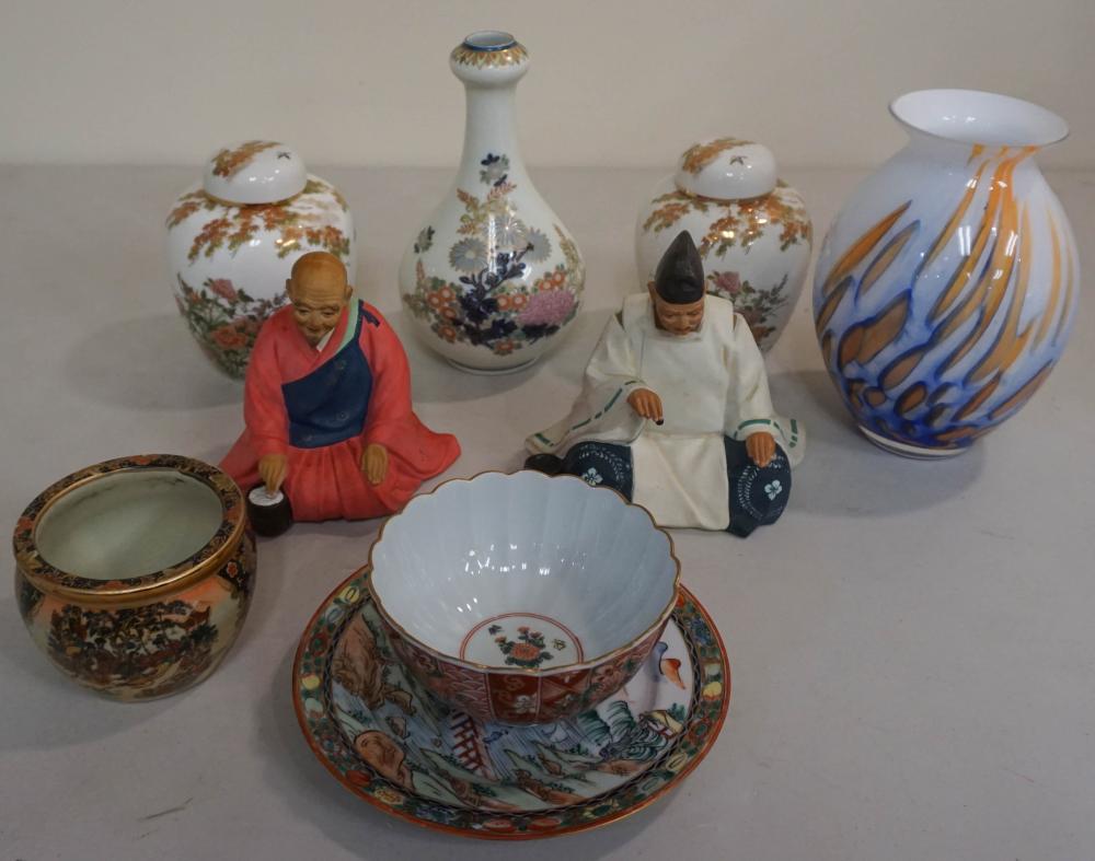 CHINESE PORCELAIN VASES, BOWLS,