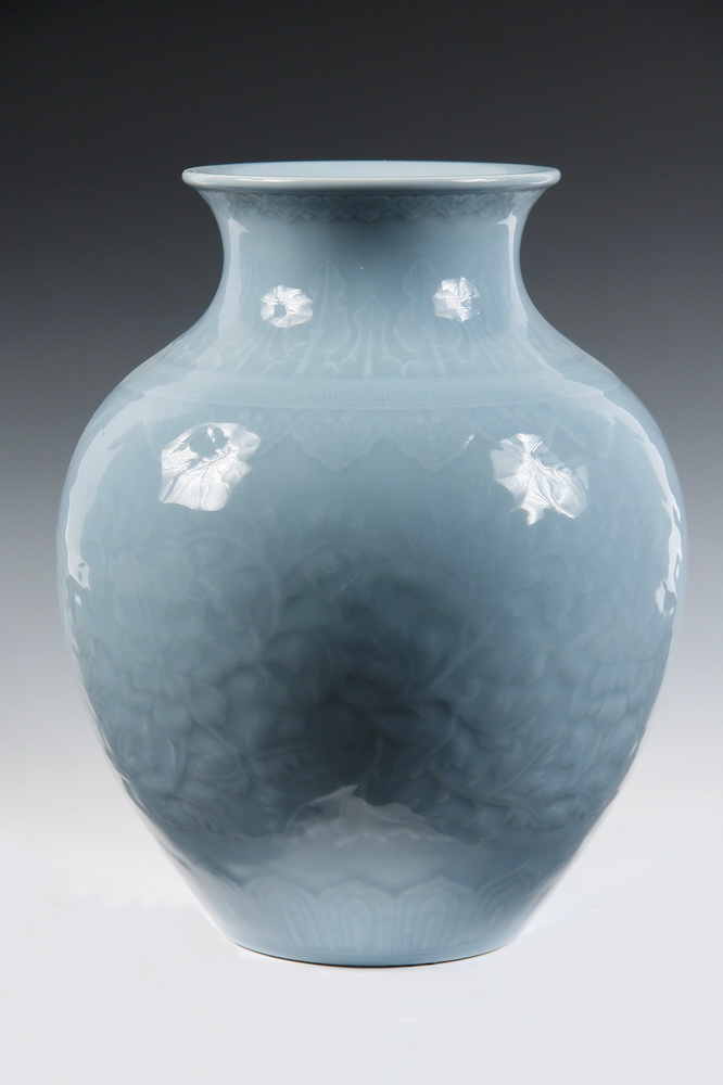 CHINESE POTTERY VASE - Cheng Hua