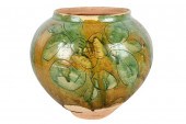 CHINESE POTTERY VESSELwith gre
