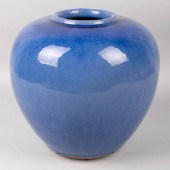 CHINESE POWDER BLUE-GLAZED OVO