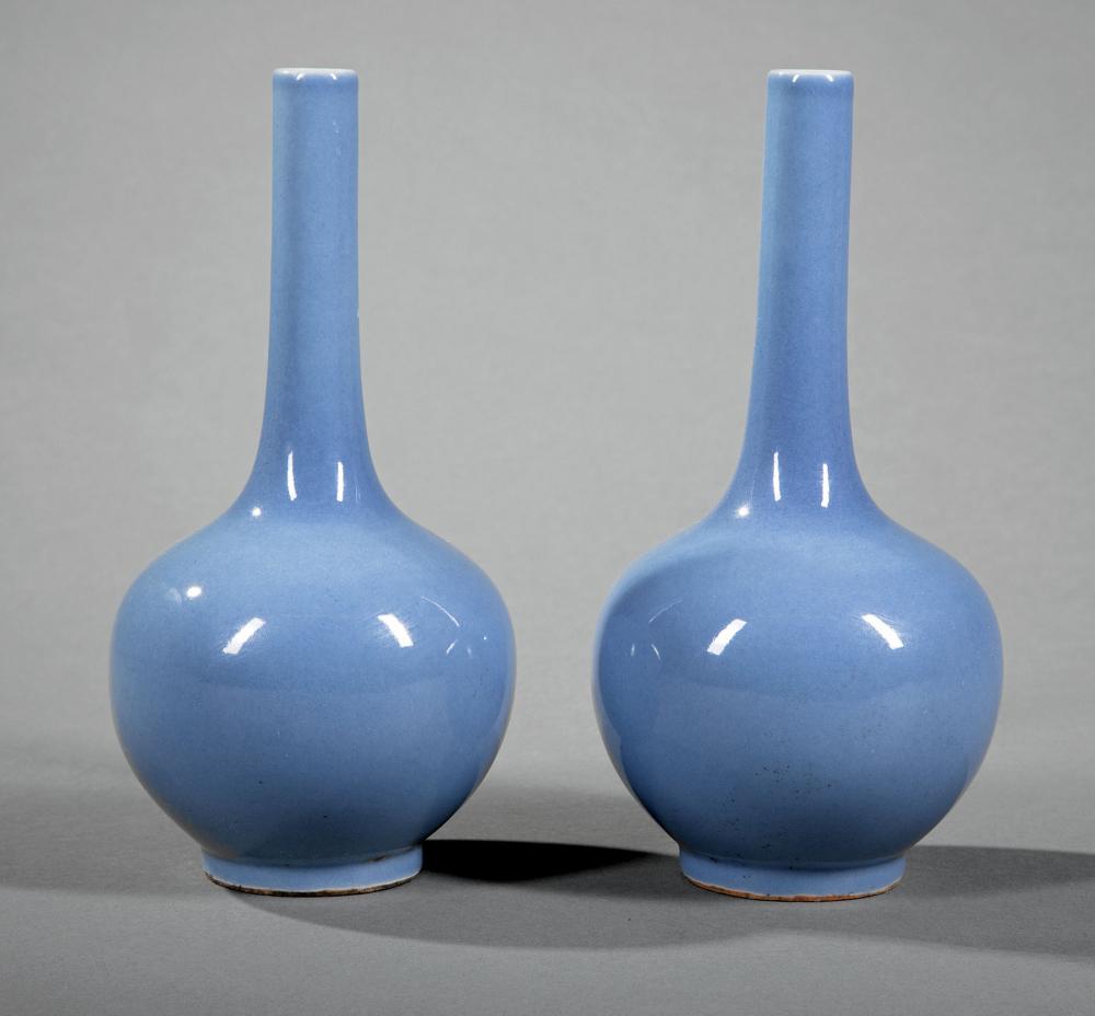 CHINESE POWDER BLUE PORCELAIN