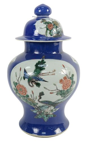 CHINESE POWDER BLUE/FAMILLE VERTE