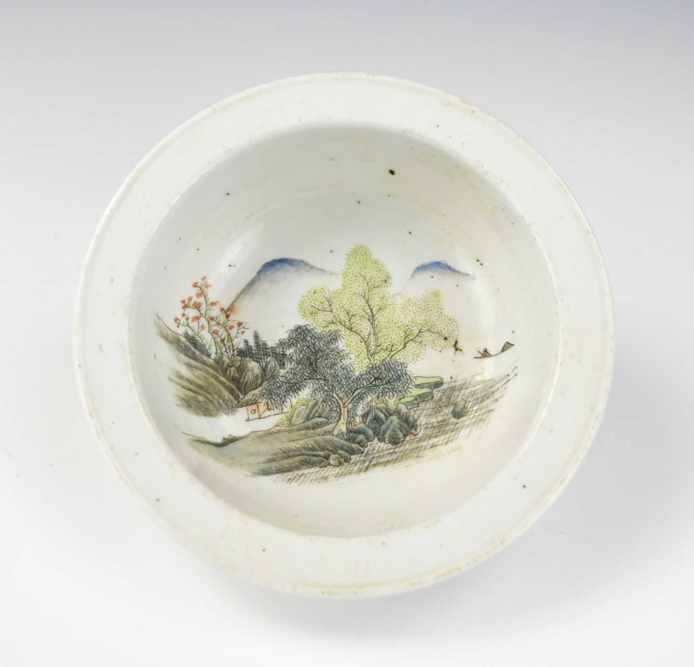 CHINESE QIANJIANG ENAMEL BASIN,