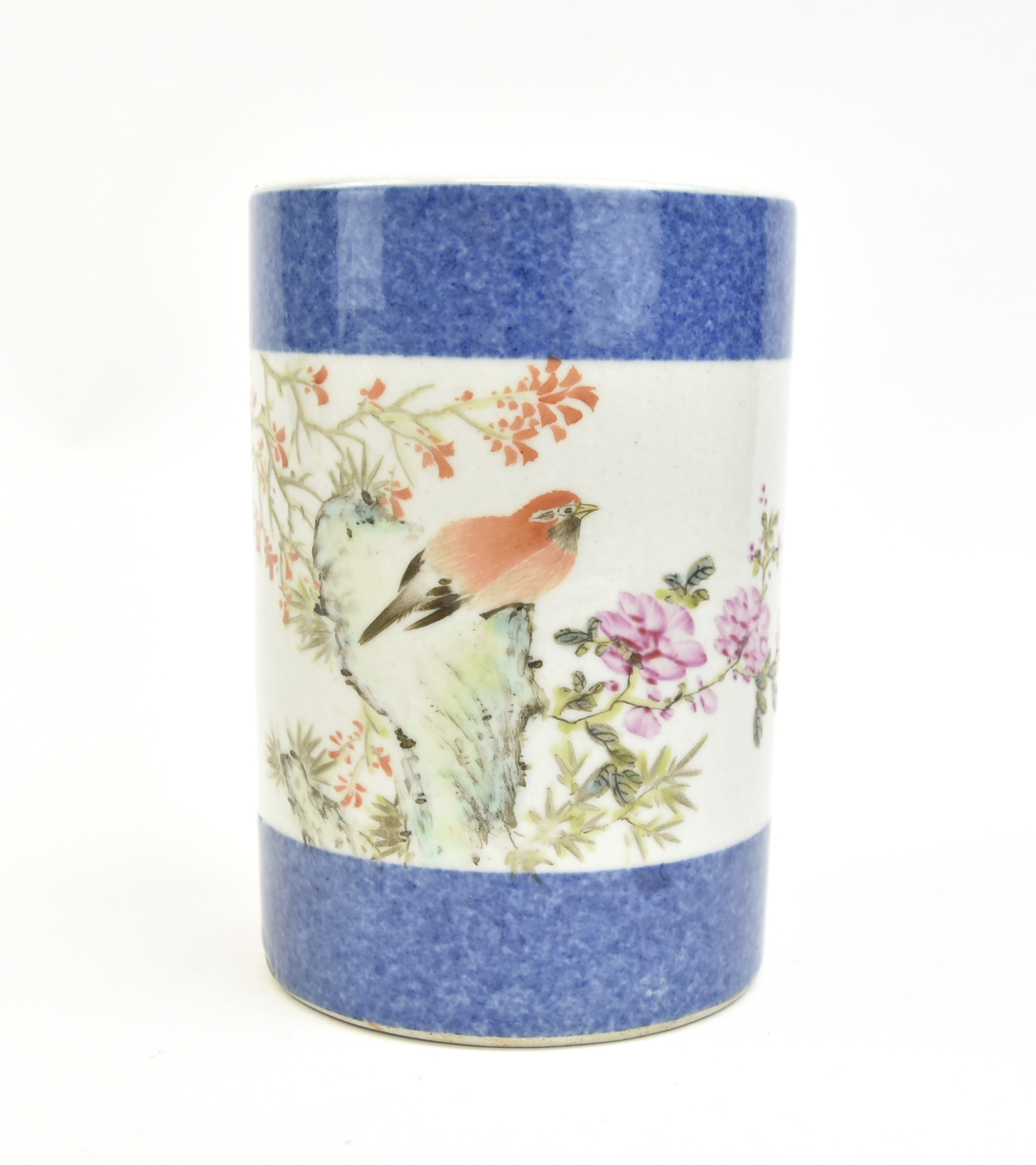 CHINESE QIANJIANG GLAZE BRUSHPOT OF