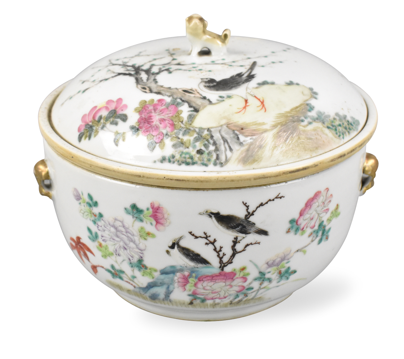 CHINESE QIANJIANG GLAZED COVERED
