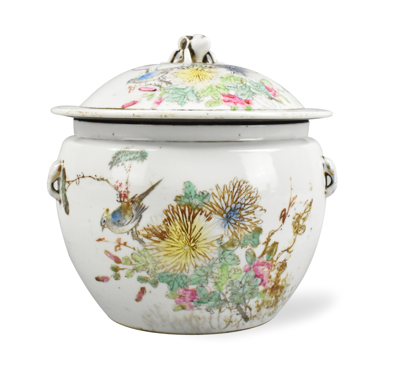 CHINESE QIANJIANG GLAZED COVERED