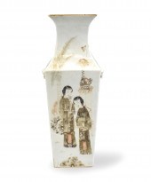 CHINESE QIANJIANG GLAZED FIGUR