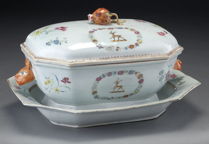 Chinese Qianlong export tureen