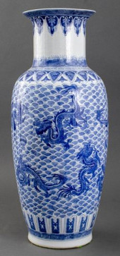 CHINESE QIANLONG MARK DRAGON M