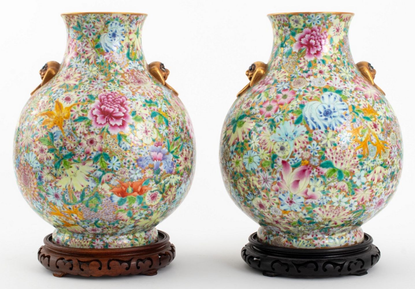 CHINESE QIANLONG MARK MILLEFLEUR
