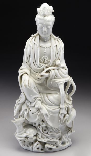 Chinese Qing blanc de chine