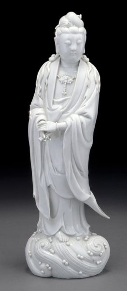 Chinese Qing blanc de Chine