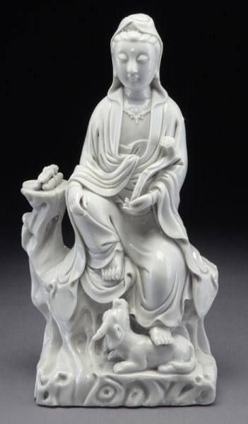Chinese Qing blanc de chine