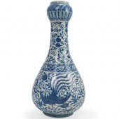 CHINESE QING BLUE AND WHITE GA