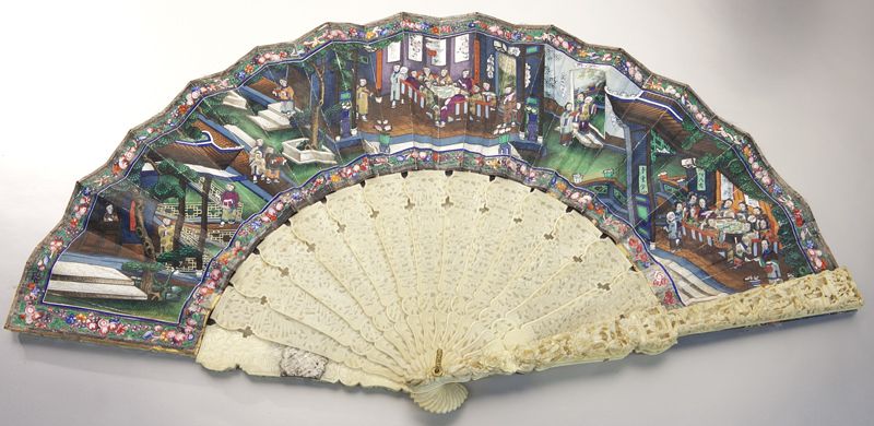 Chinese Qing Canton export ivory