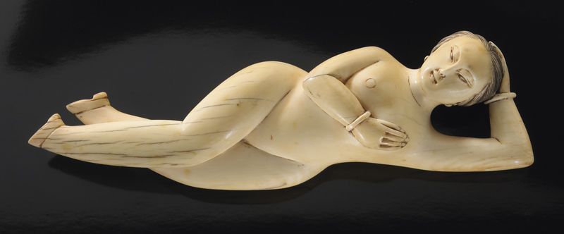Chinese Qing carved ivory