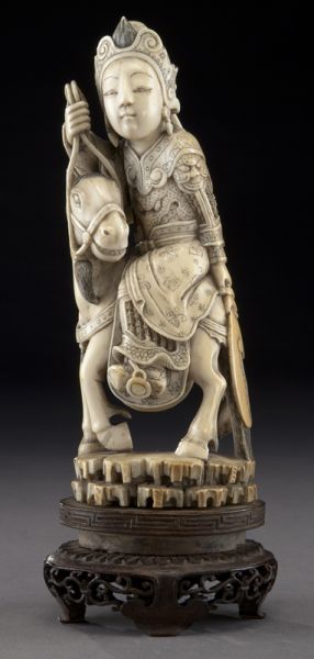 Chinese Qing carved ivory
