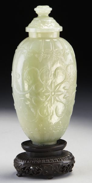 Chinese Qing carved Mughal style