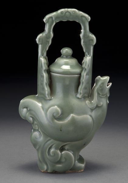 Chinese Qing celadon porcelain