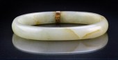 Chinese Qing Celedon Jade Bang