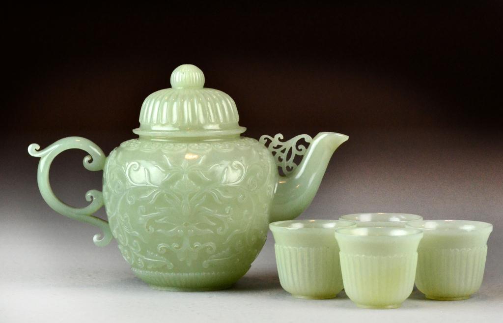 Chinese Qing Celedon Jade