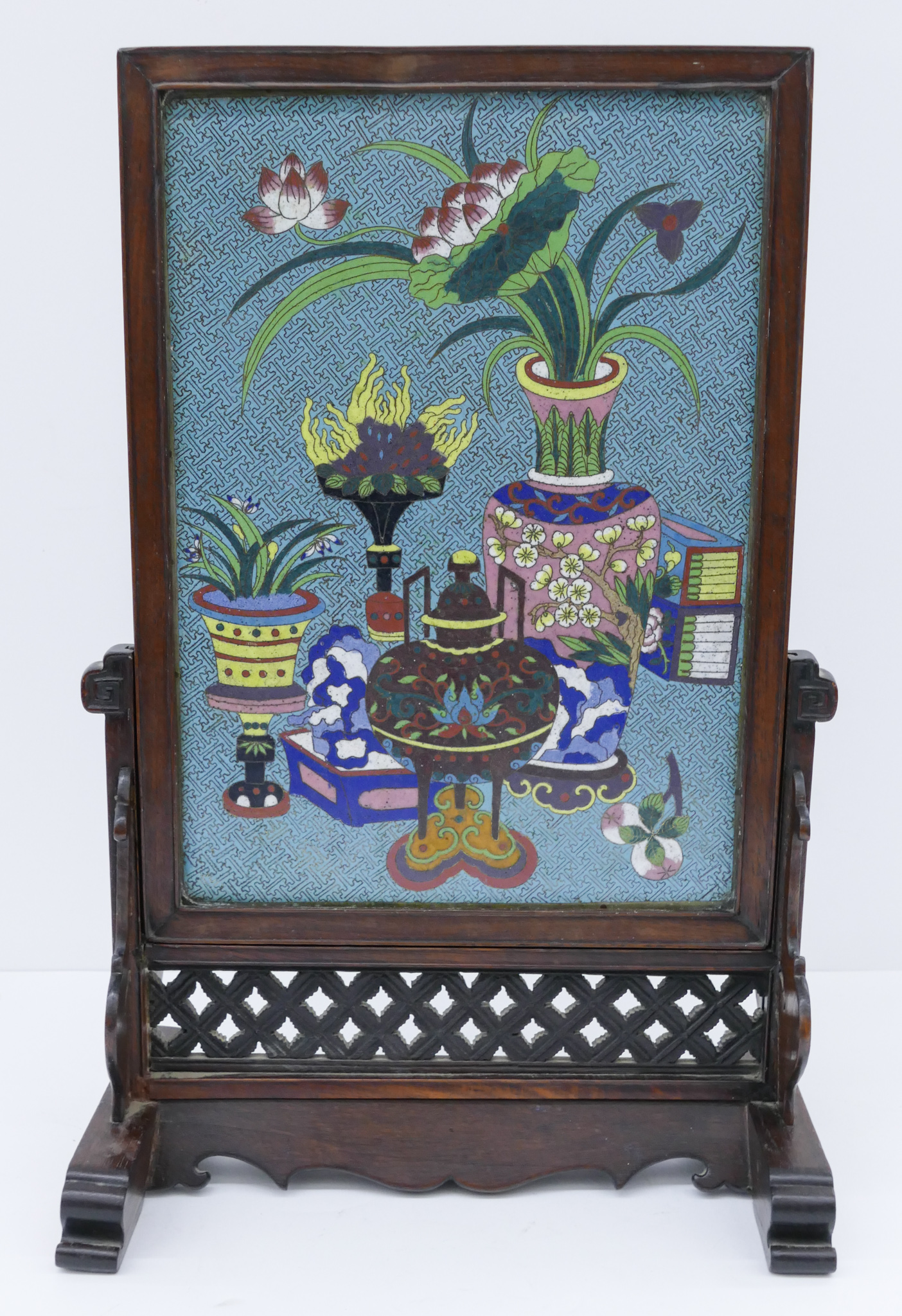 Chinese Qing Cloisonne Precious