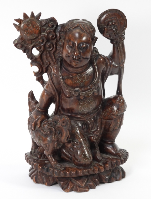 CHINESE QING DYNASTY CARVED