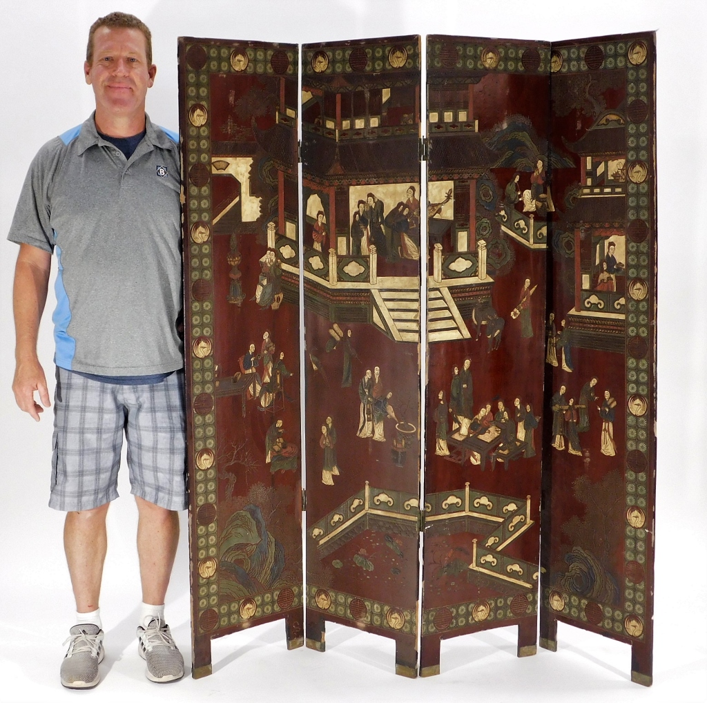 CHINESE QING DYNASTY RED