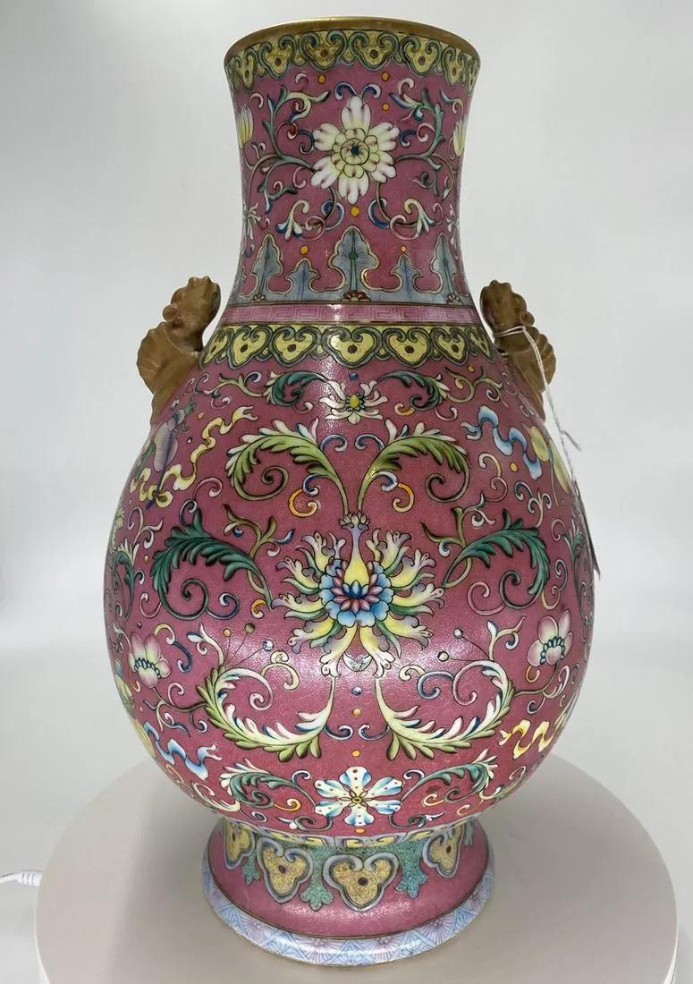 CHINESE QING FAMILLE ROSE COLOR