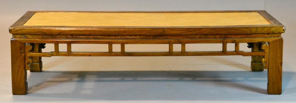 Chinese Qing Hardwood Opium BedWith