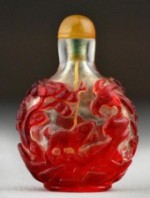 Chinese Qing Peking Glass Snuf