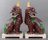 CHINESE QING SANCAI GLAZED CER