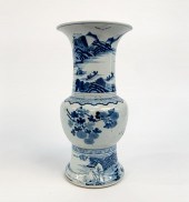 CHINESE QING STYLE BLUE AND WH