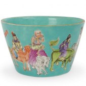 CHINESE QING TURQUOISE GLAZE P