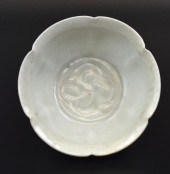 CHINESE QINGBAI GLAZED STEM BO