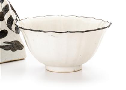 Chinese qingbai molded silver