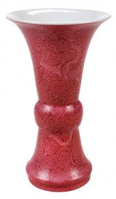 CHINESE RASPBERRY SGRAFFITO PO
