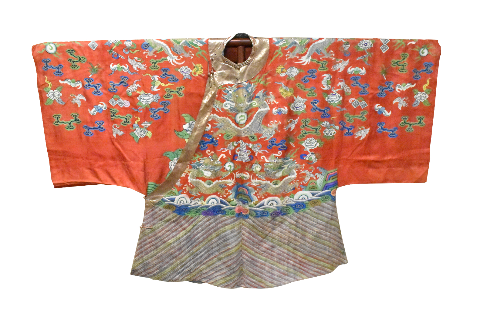 CHINESE RED DRAGON EMBROIDERY WOMEN