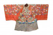 CHINESE RED DRAGON EMBROIDERY