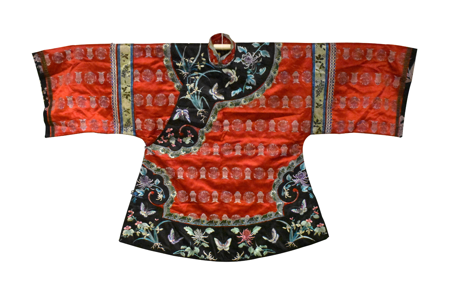 CHINESE RED EMBROIDERY WOMEN