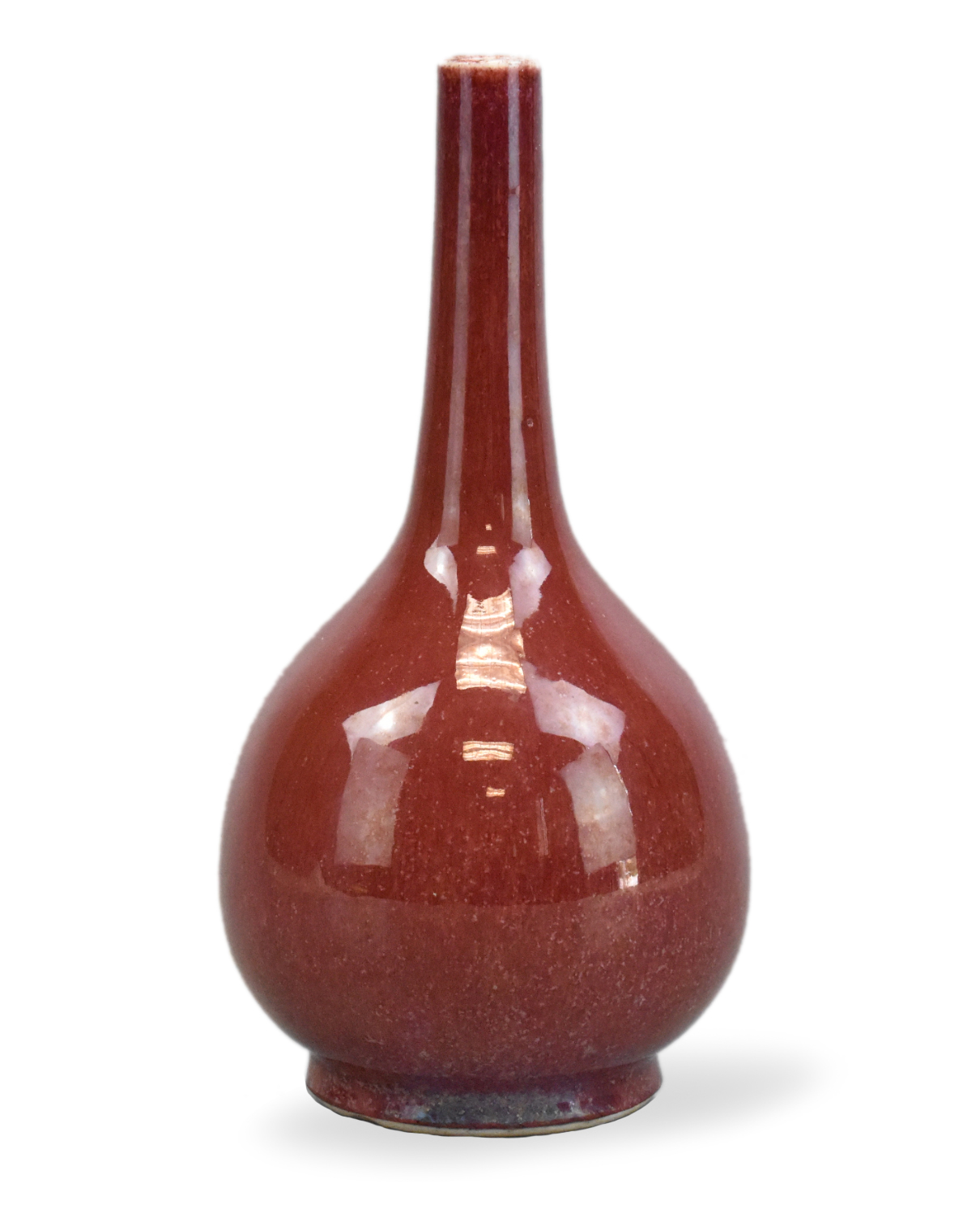 CHINESE RED FLAMBE GLAZED