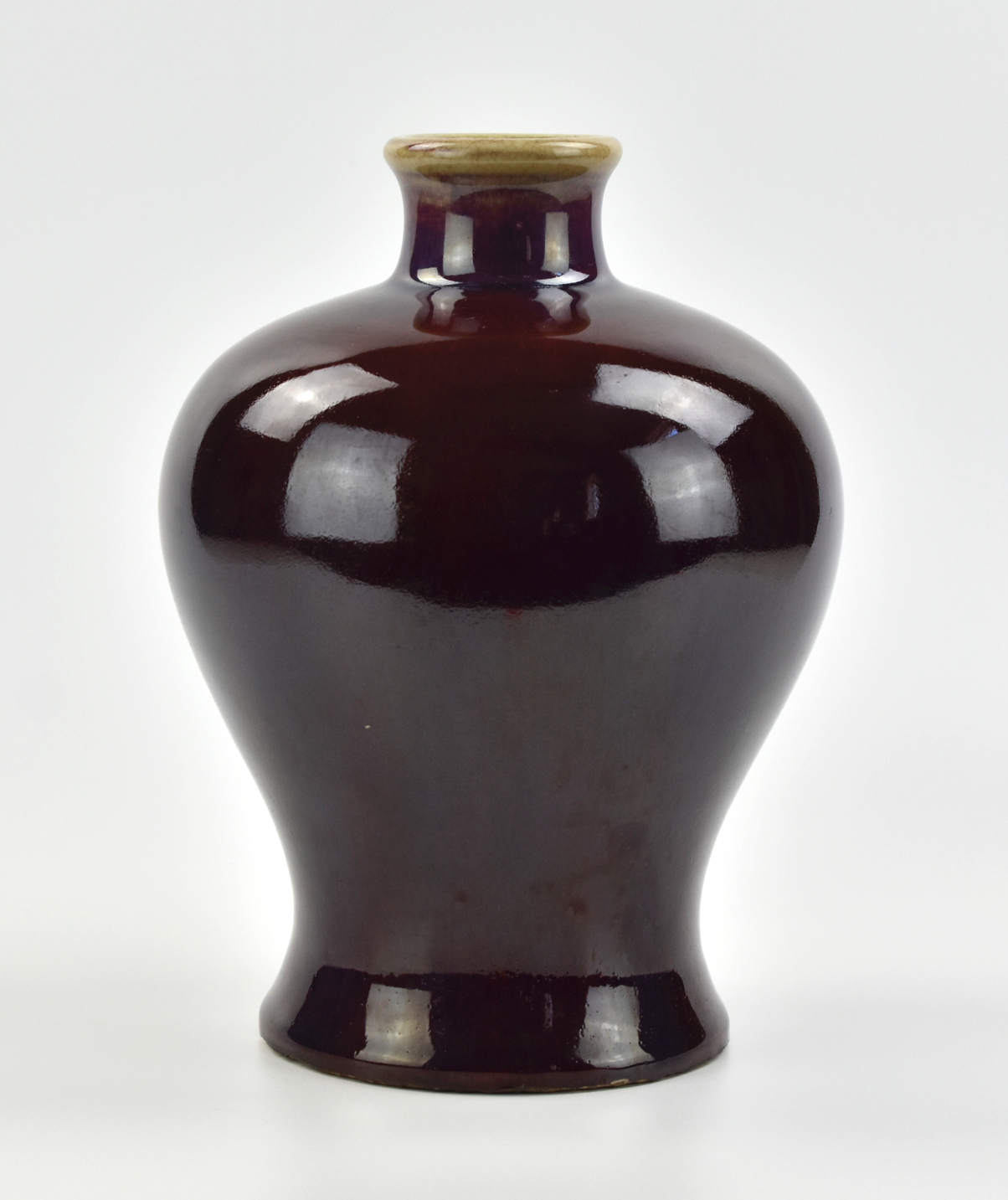 CHINESE RED FLAMBE GLAZED MEI