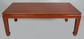 CHINESE RED LACQUER LOW TABLEC