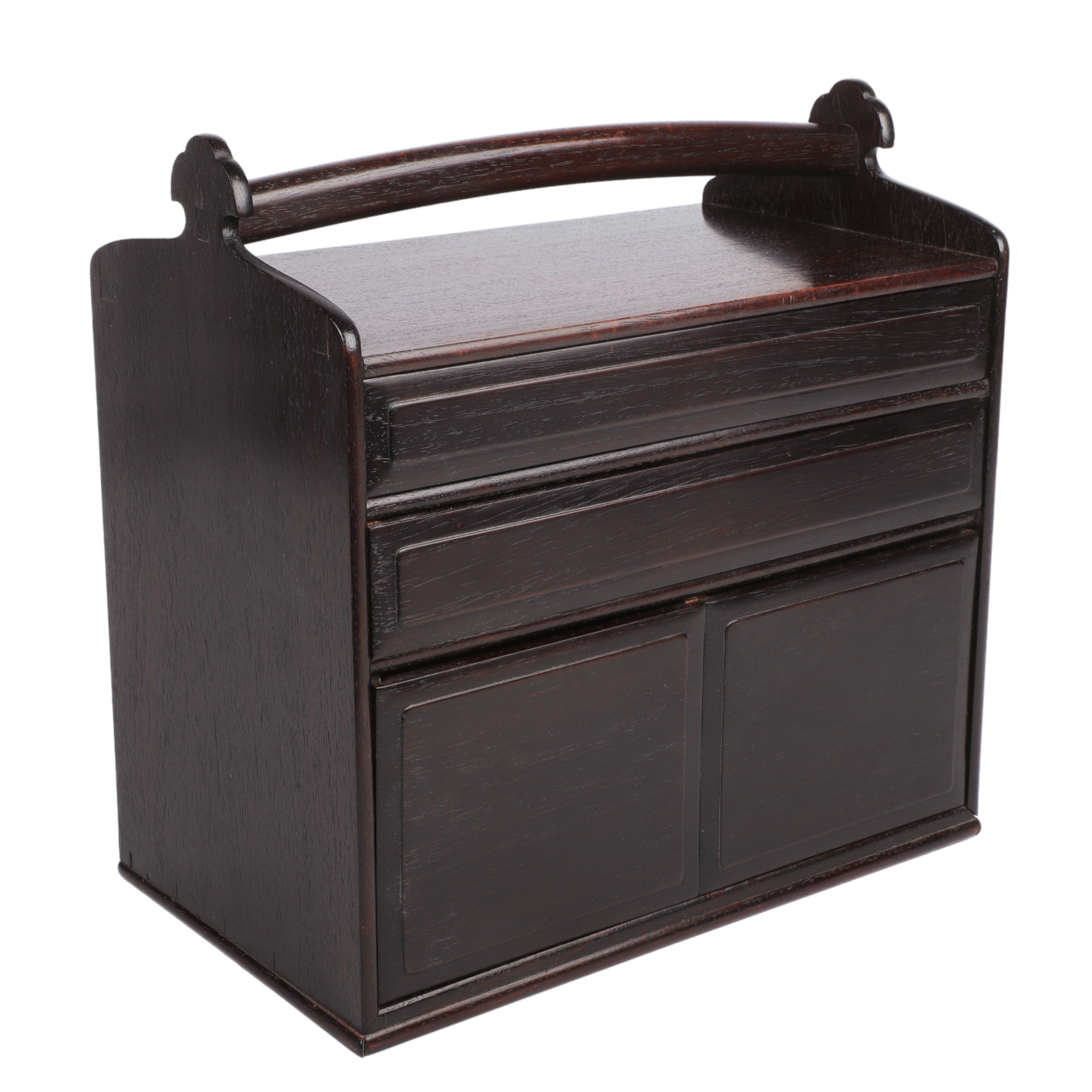 Chinese red sandalwood box with