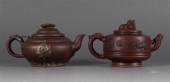Chinese redware teapot and sim